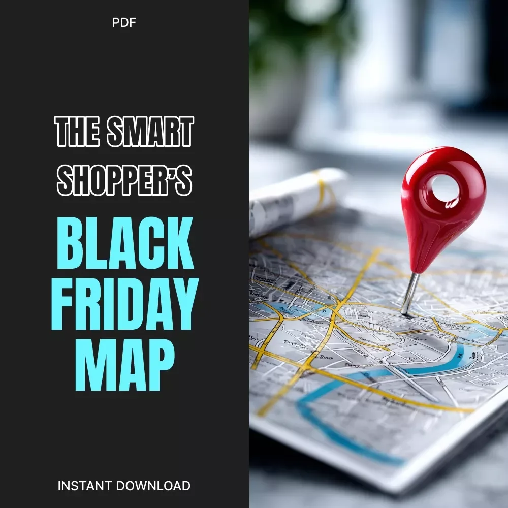 The Smart Shopper’s Black Friday Map: Plan Your In-Store Route Like a Pro | Ultimate eBook for How to Plan a Black Friday Shopping Route in Stores | Digital Download Guide for Savvy Shoppers