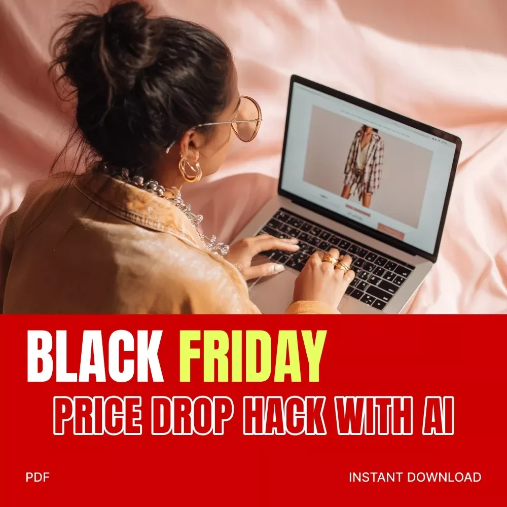 Black Friday Price Drop Hack with AI – Smart Shopper’s Checklist for Using AI to Track Price Drops During Black Friday Sales, Compare Deals, and Predict Discounts