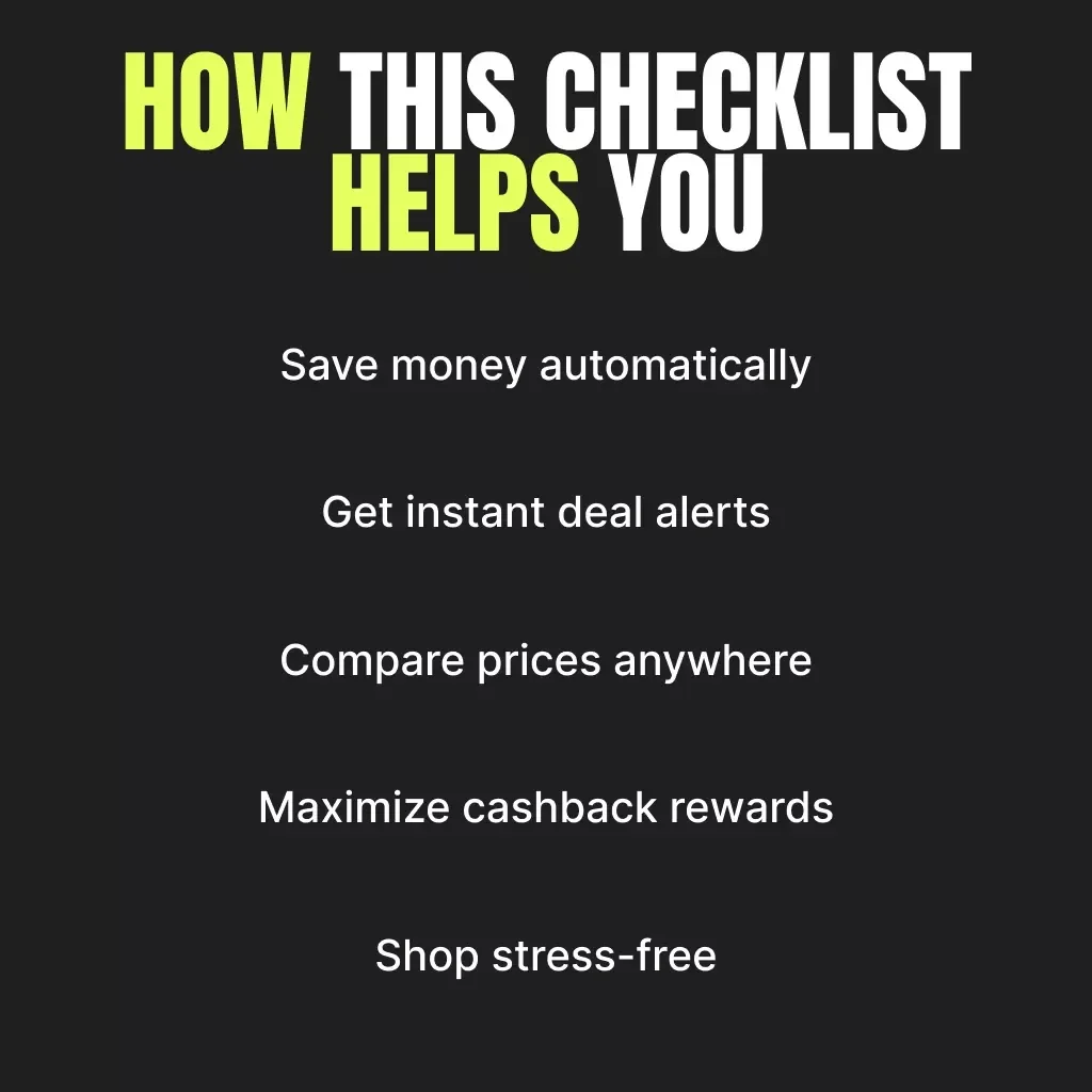 The Ultimate Black Friday Deal-Alert App Checklist | Best Apps for Black Friday Deal Alerts | Digital Download for Smart Shoppers & Bargain Hunters