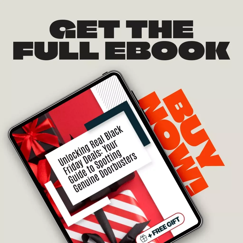 Unlocking Real Black Friday Deals: Your Guide to Spotting Genuine Doorbusters | Digital eBook | Black Friday Shopping Guide | AI Tools for Real Discounts | Budget & Strategy Checklist