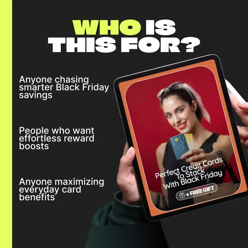 Perfect Credit Cards to Stack with Black Friday | Best Credit Cards to Stack with Black Friday Guide for Cashback, Miles & Rewards Optimization