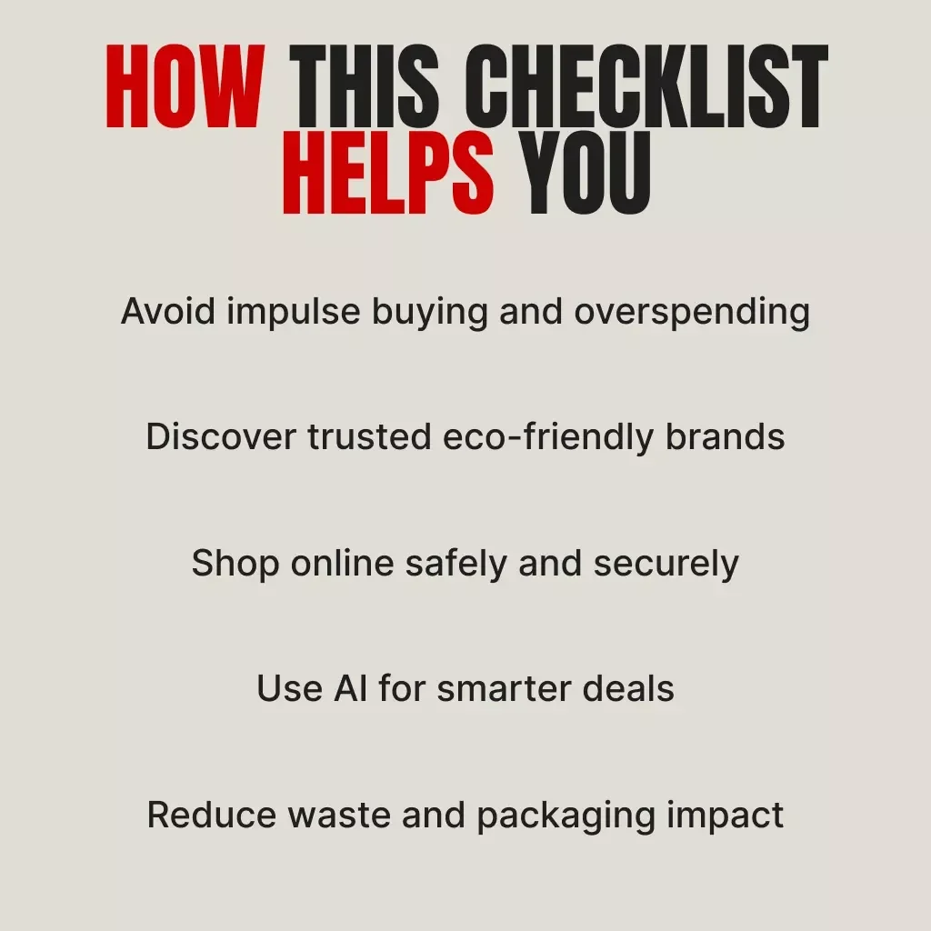 Shop Smart & Sustainably This Black Friday | Eco-Friendly Shopping Guide, Ethical Gift Ideas, Budget Planner, Sustainable Deals eBook, Digital Download for Conscious Consumers