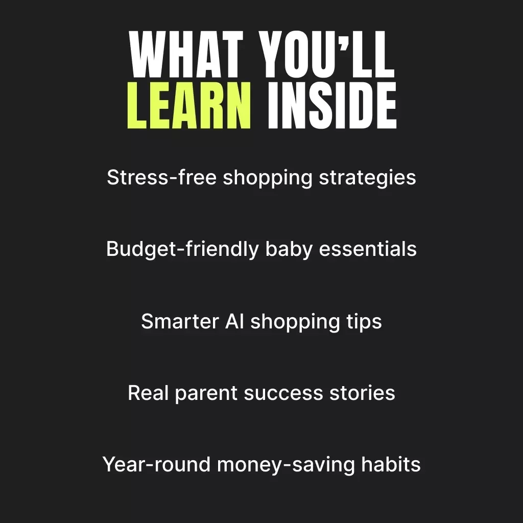 Black Friday Playbook for New Parents | Ultimate Guide to How to Plan Black Friday Shopping for New Parents | Smart Budgeting, Baby Essentials, and Stress-Free Savings Strategies