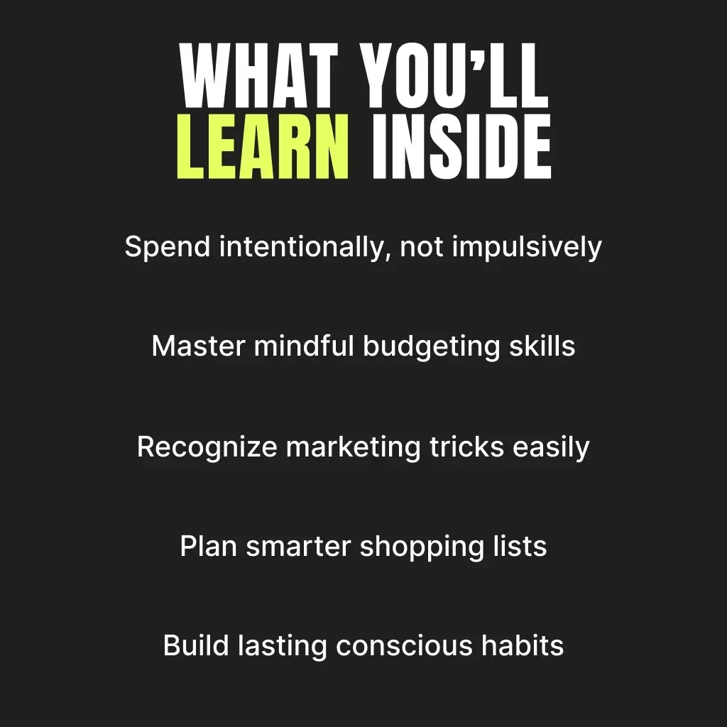 How to Shop Mindfully During Black Friday | Digital Download Guide for Smart, Conscious, and Budget-Friendly Holiday Shopping | Mindful Spending eBook & Checklist