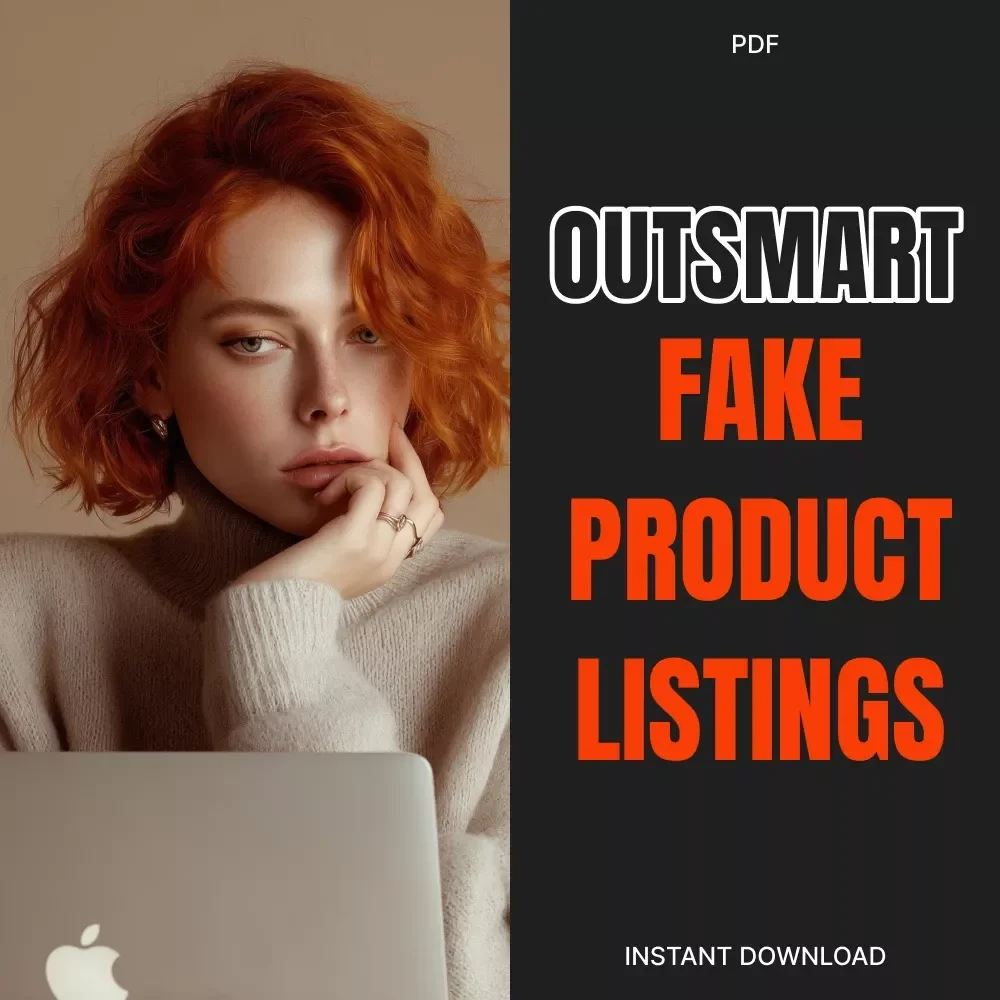 Outsmart Fake Product Listings | Digital Guide for Safe Online Shopping | eBook on Spotting Counterfeit Products, Avoiding Scams & Verifying Authentic Sellers