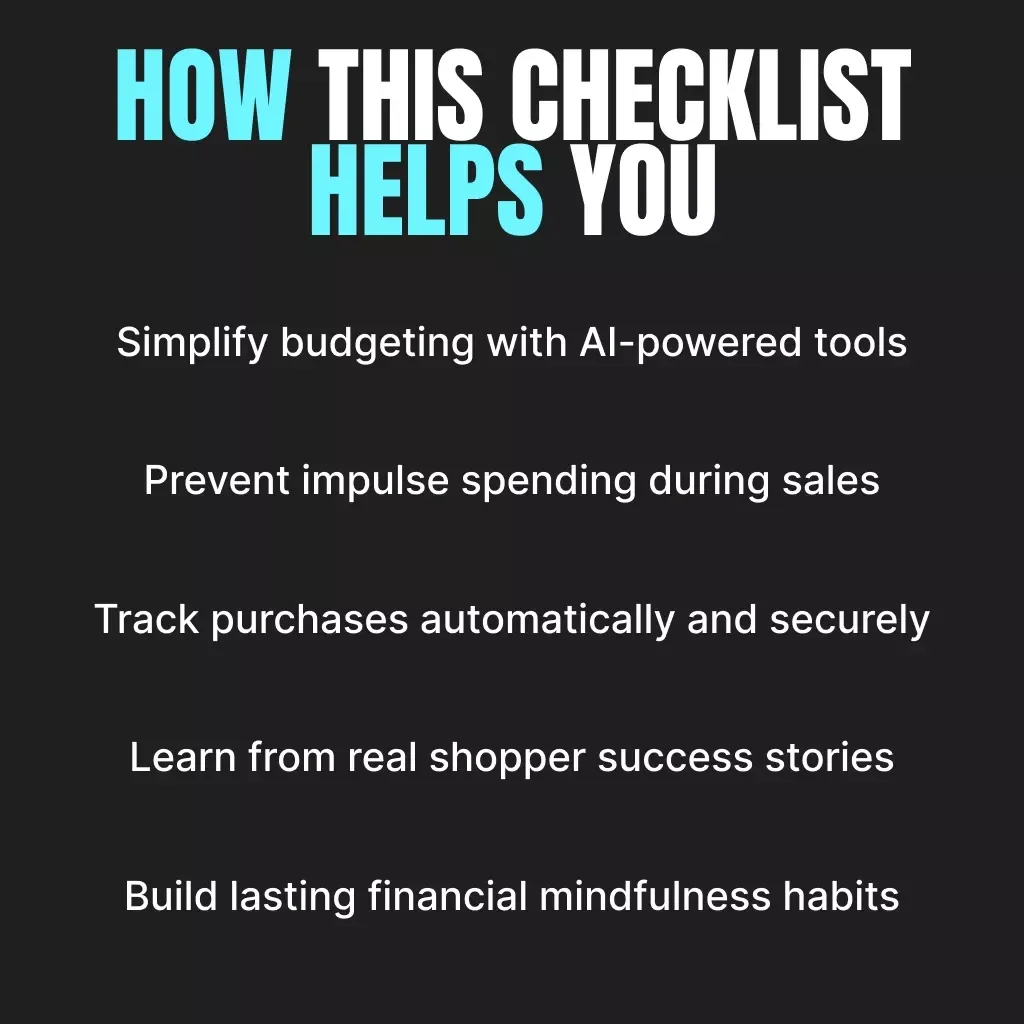 Smart Spending, Smarter Tech: Automate Your Black Friday Budget with AI | Digital Guide for How to Automate Budget Tracking Using AI, Smart Finance eBook, AI Budget Planner Download