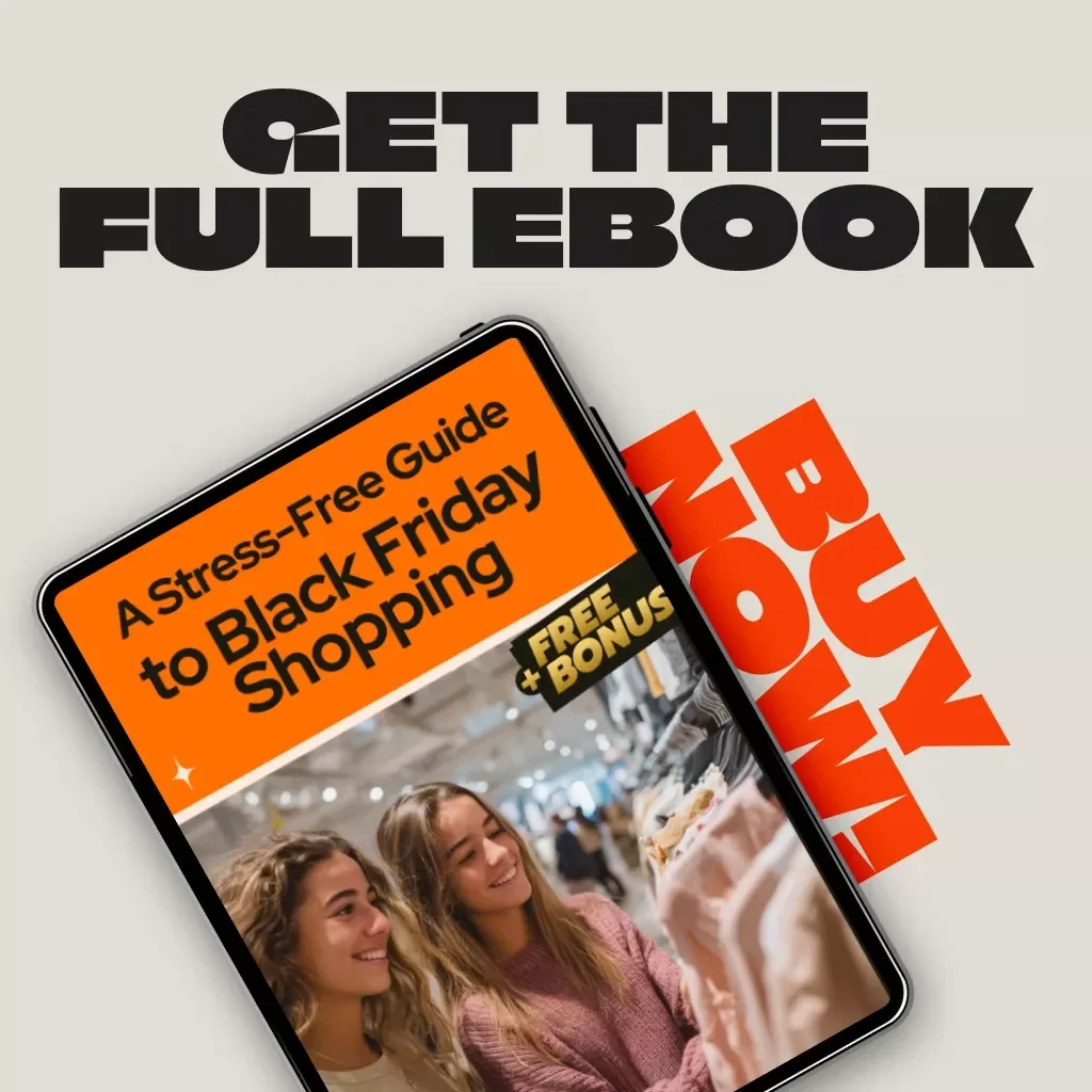 A Stress-Free Guide to Black Friday Shopping | Digital eBook for Calm, Smart, and Organized Shoppers | How to Manage Stress During Black Friday Shopping with Practical Tips & AI Tools