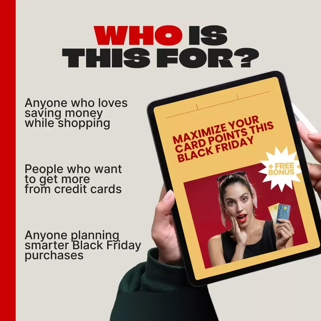 Maximize Your Card Points This Black Friday | Ultimate Guide for Card Points Strategies for Black Friday | Digital Download for Smart Shoppers
