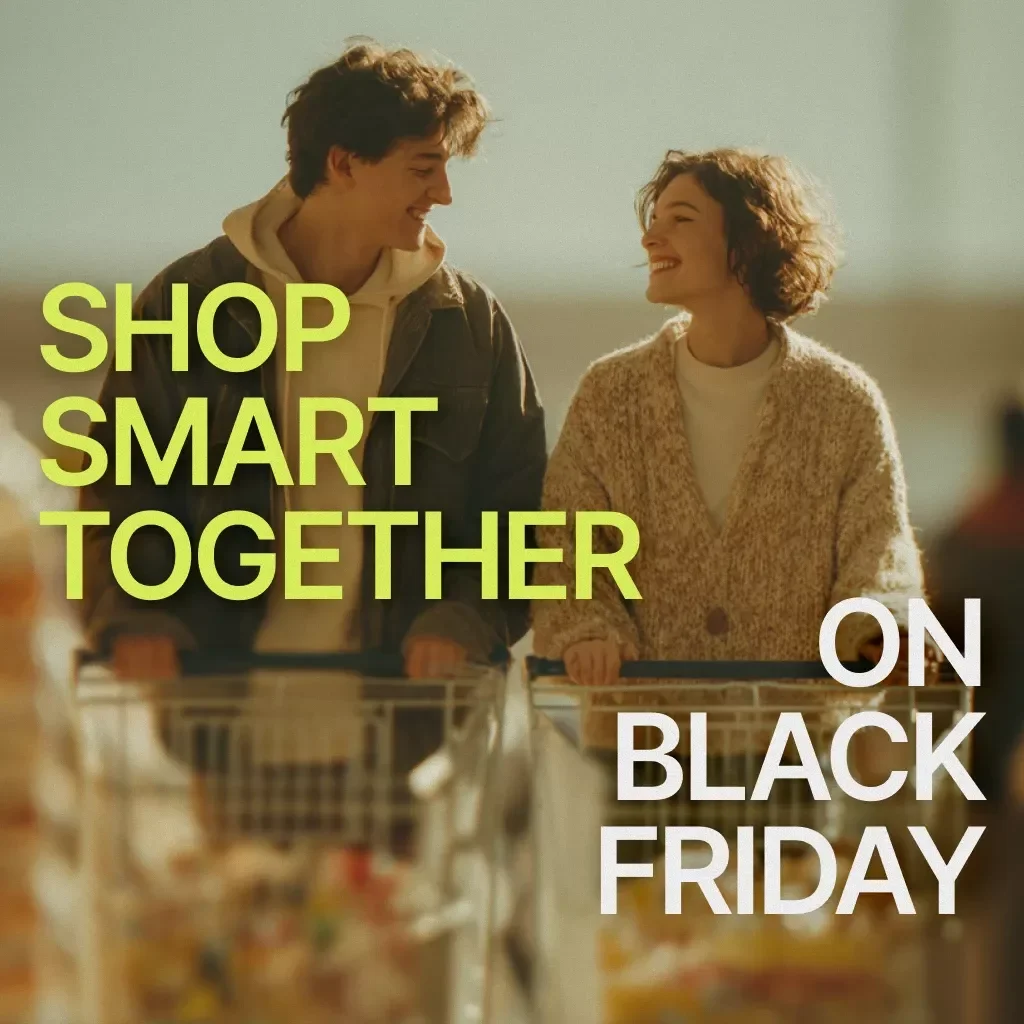 Shop Smart Together on Black Friday | How to Teach Family Members to Shop Smart on Black Friday | Printable Digital Guide for Smarter Family Shopping