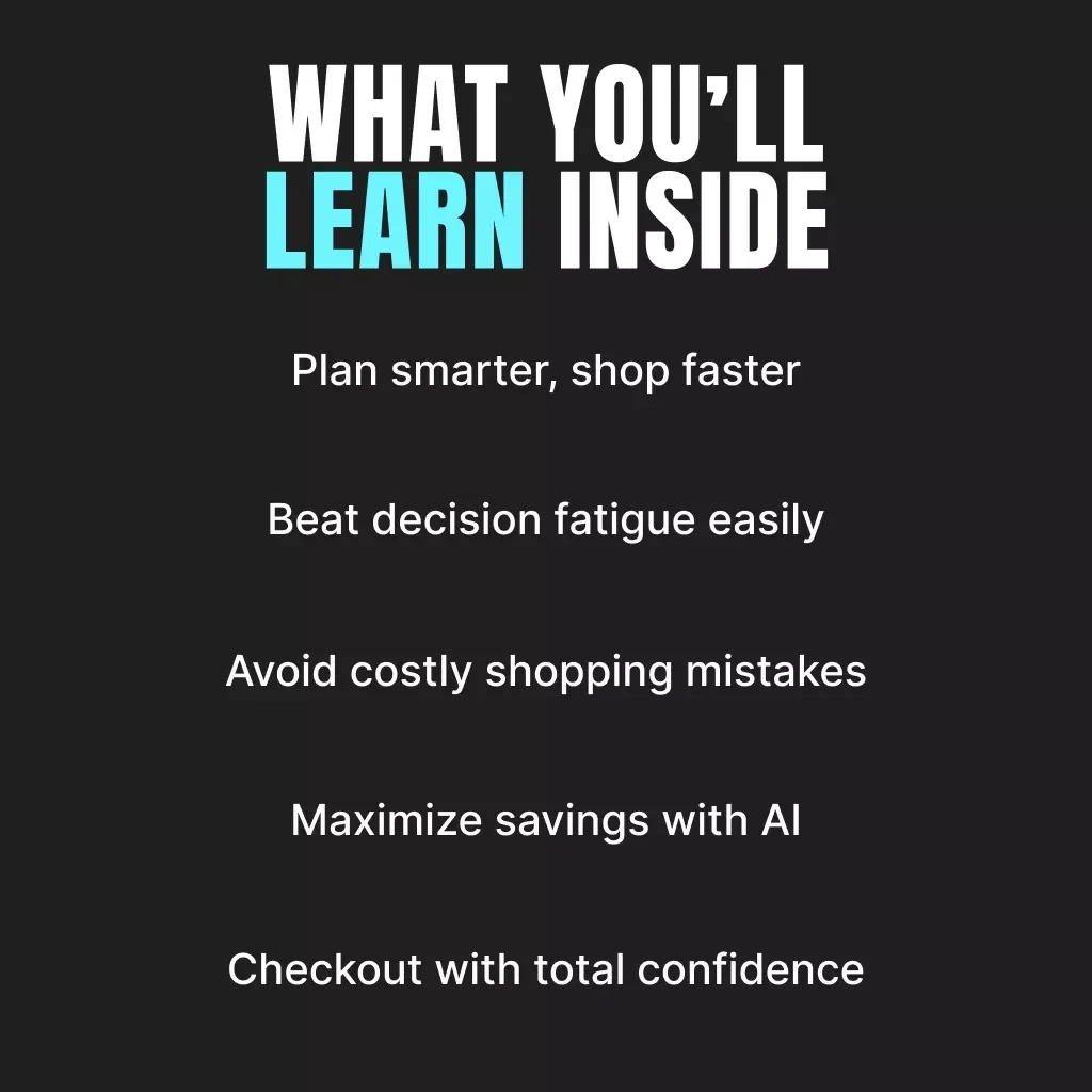 Smart Cart, Big Wins: How to Organize Your Shopping Cart for Black Friday Success | Digital Guide for Smarter Black Friday Shopping | Downloadable eBook for Savvy Shoppers & AI-Driven Deal Planning