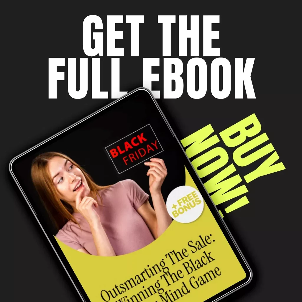 Outsmarting the Sale: Winning the Black Friday Mind Game | Digital Download Guide for Smart Shoppers | Black Friday Psychology eBook, Budgeting & Shopping Strategy PDF