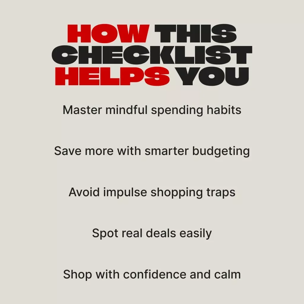 Black Friday Survival Mode: The Smart Shopper’s Checklist for Scaling Back Without Missing Out | Digital Download | How to Scale Back Budget If Your Wish List Is Long | Money-Saving eBook & Printable Guide