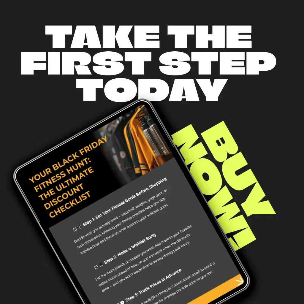 Your Black Friday Fitness Hunt: The Ultimate Discount Checklist | Digital Download Guide for How to Find Discounts on Fitness Equipment During Black Friday