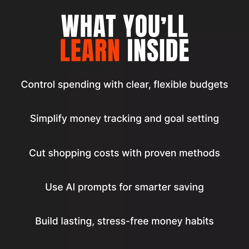 Smart Spending Made Simple with Cash Envelopes | Budget Planner eBook | Black Friday Budgeting Guide | Digital Download | Money-Saving Checklist | AI Budget Prompts