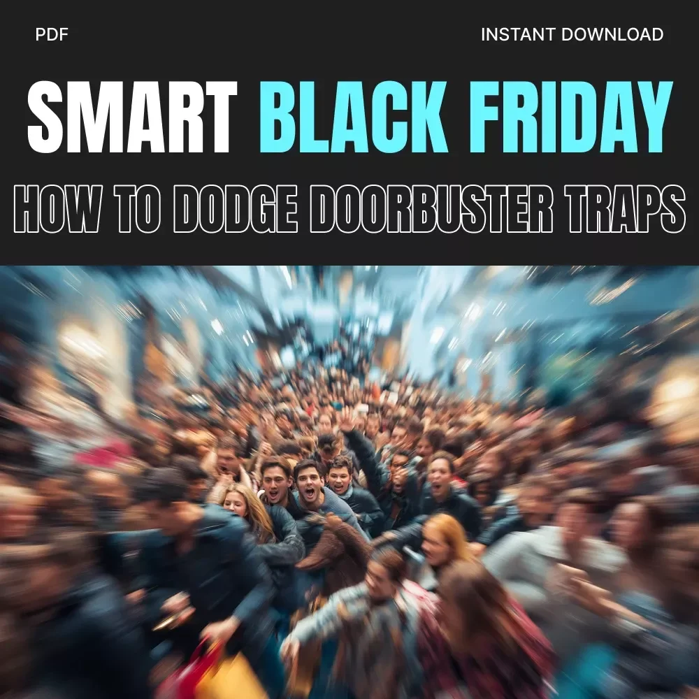 Smart Black Friday: How to Dodge Doorbuster Traps Without Breaking the Bank | Budget-Savvy Shopping Guide | Digital Download on How to Avoid Overspending on Doorbusters | Smart Holiday Savings eBook