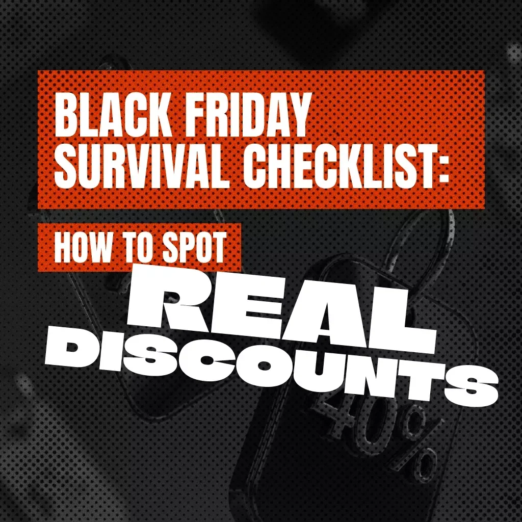 Black Friday Survival Checklist: How to Spot Real Discounts | Smart Shopping Guide for Savvy Buyers | Digital Download eBook & Printable Checklist | Learn How to Spot Real Discounts Like a Pro