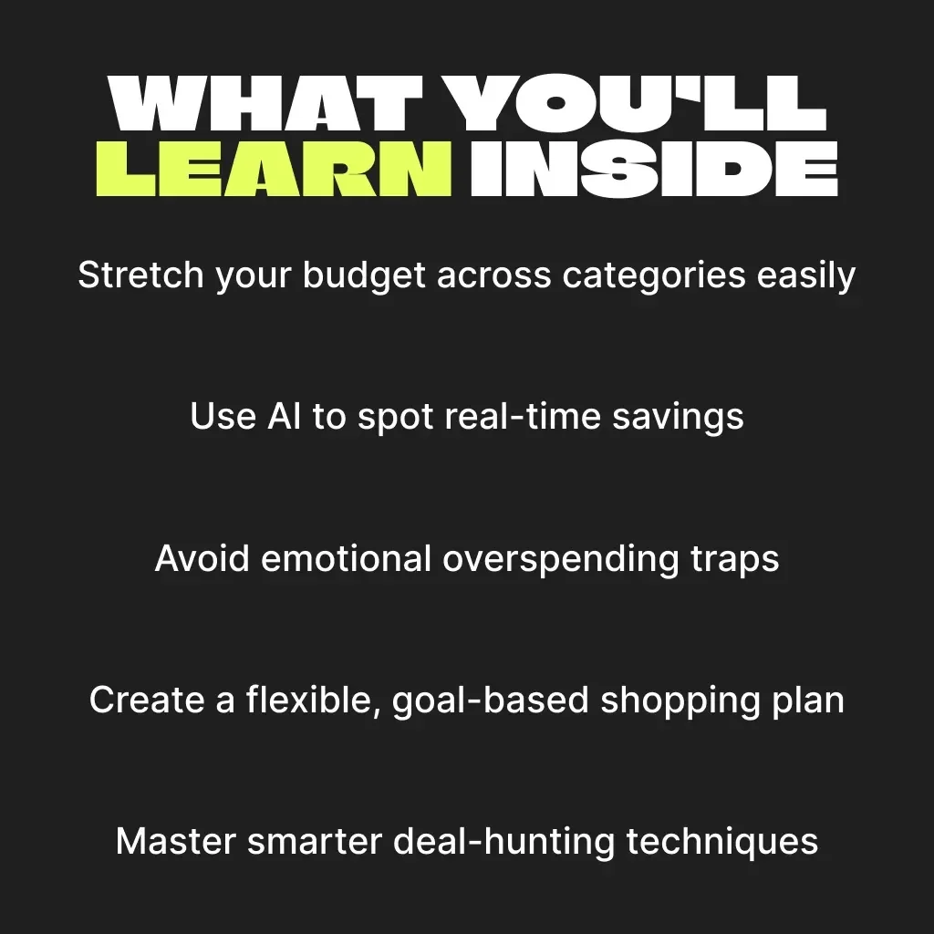 Smart Black Friday Budgeting: How to Shift Your Spending and Maximize Every Deal | Digital eBook for Smarter Shopping, Savings Strategy & AI Budget Tips | Printable Black Friday Budget Planner & Guide