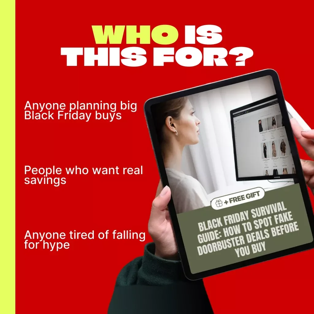 Black Friday Survival Guide: How to Spot Fake Doorbuster Deals Before You Buy – Smart Shopper’s eBook for Spotting Real Discounts & Avoiding Scams