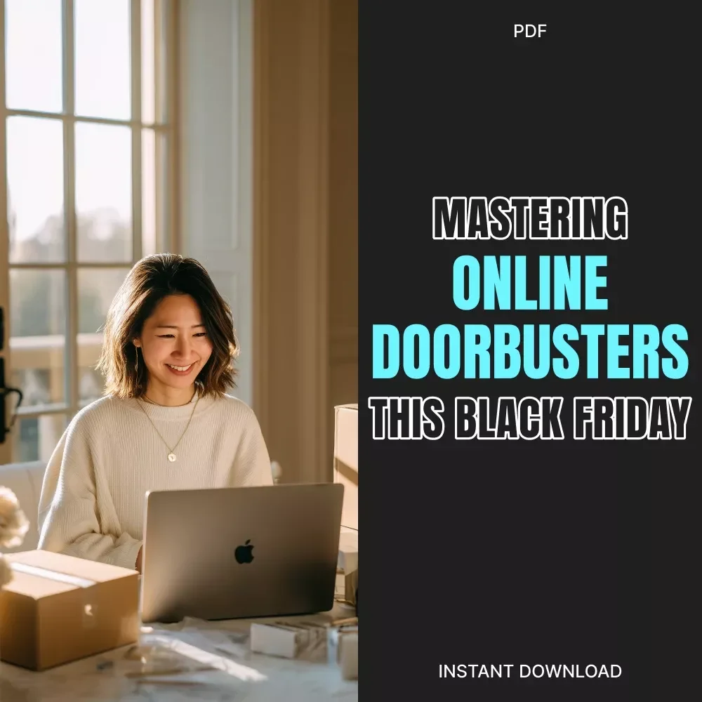 Cyber Sleuths: Mastering Online Doorbusters This Black Friday | Ultimate Digital Download Guide for Black Friday Shopping, Deal Tracker & Savings Strategy eBook