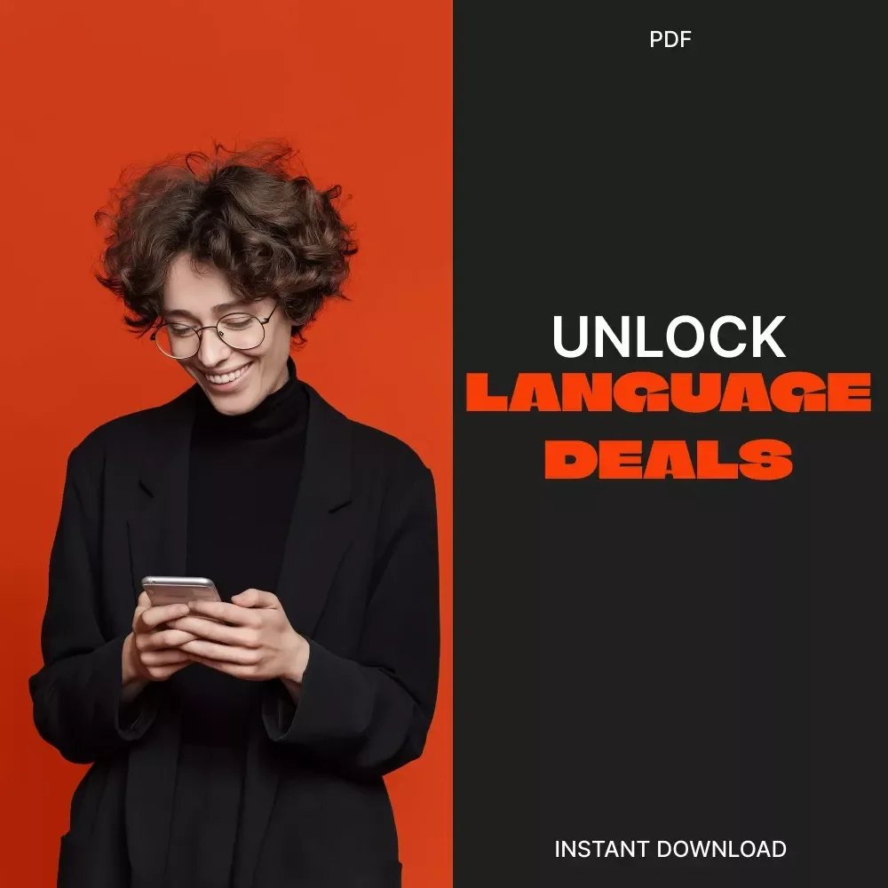 Unlock Language Deals: Your Ultimate Black Friday Language-App Checklist | Digital Download Guide for Language Learners, eBook for Black Friday Deals on Duolingo, Babbel, Rosetta Stone & More