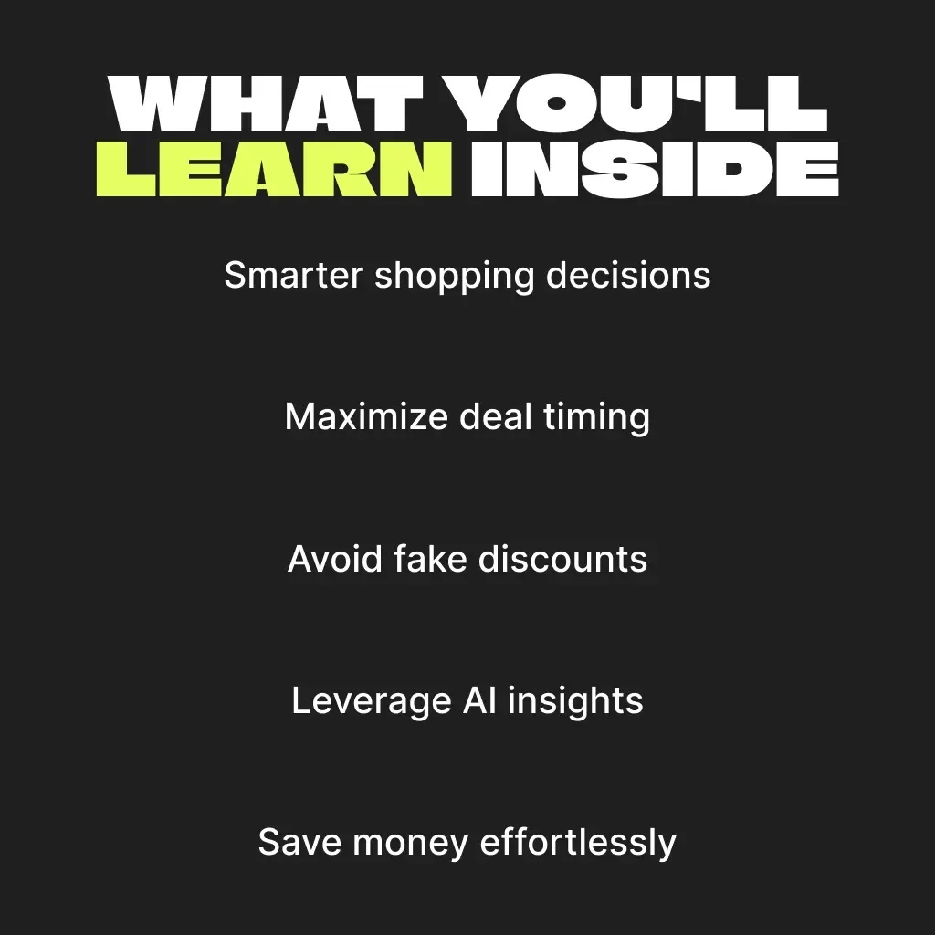 Black Friday Gold: Your Ultimate Guide to Timing Smart Buys | Best Times to Buy Different Categories | Digital eBook for Savvy Shoppers