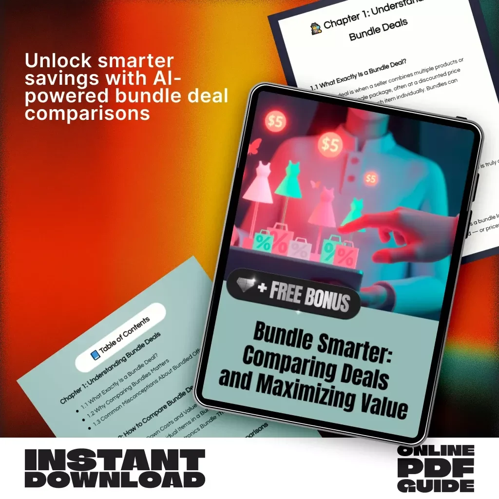 Bundle Smarter: Comparing Deals and Maximizing Value | Digital Guide on How to Compare Bundle Deals, Save Money & Shop Smart