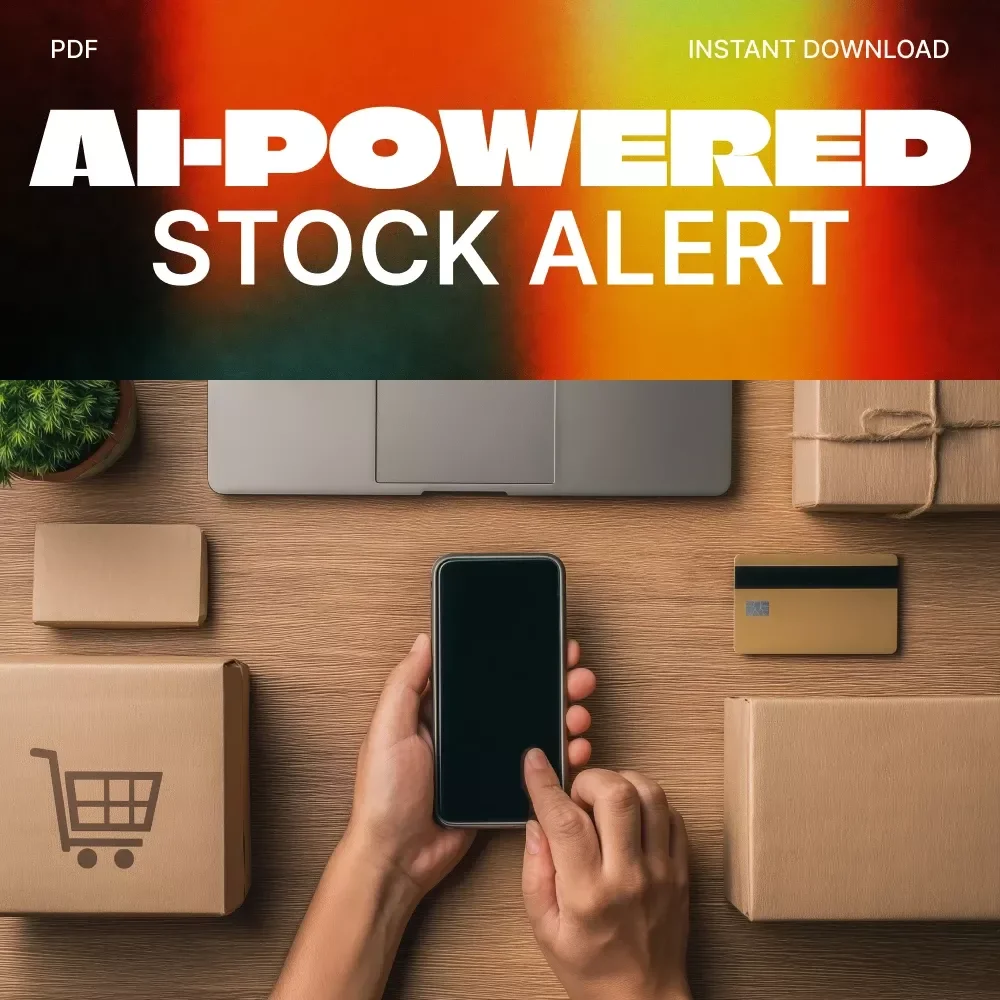 Stay Ahead of the Crowd: AI-Powered Stock Alert | Digital Checklist for Smart Shoppers | How to Use AI Alerts to Avoid Out-of-Stock Items