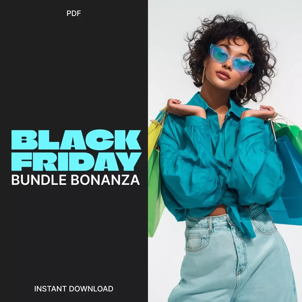 Black Friday Bundle Bonanza: Your Ultimate Offer-Stacking Checklist | Digital Download for Entrepreneurs & Small Business Owners | How to Bundle Offers for Black Friday eBook