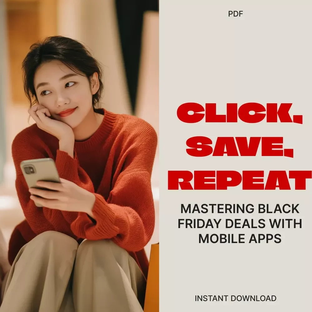 Click, Save, Repeat: Mastering Black Friday Deals with Mobile Apps | Digital Guide for Smart Shoppers | How to Use Mobile Apps for Black Friday Deals