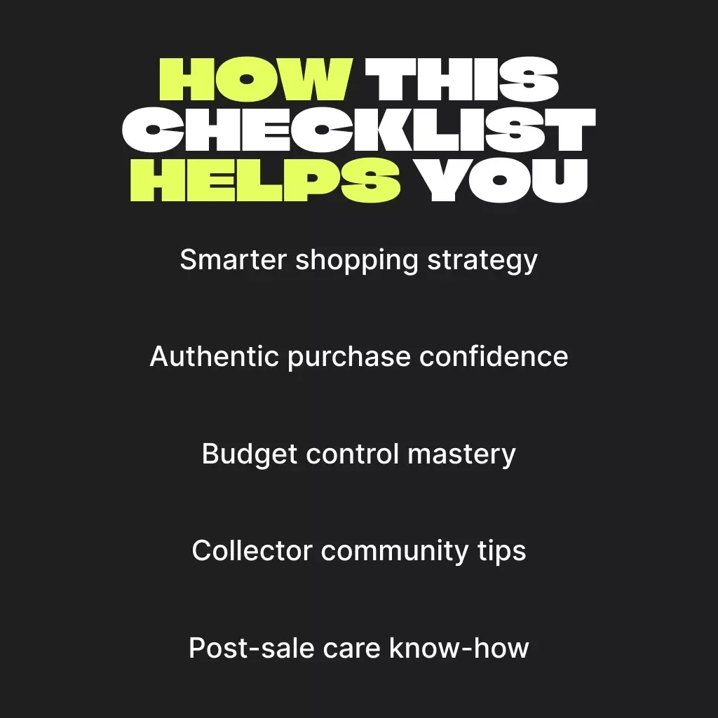 Black Friday Collector’s Survival Checklist | Ultimate Digital Guide for Collectors | Tips for Shopping for Collectibles During Black Friday