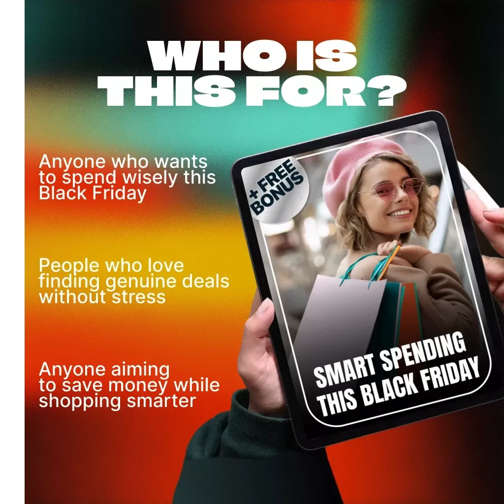 Smart Spending This Black Friday | Digital Guide on How to Avoid Overspending During Black Friday | Budget Planning, Deal Spotting & AI Shopping Tips
