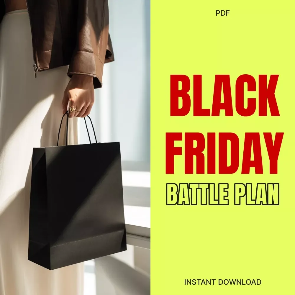 Black Friday Battle Plan | Ultimate Amazon Prime Day vs Black Friday Shopping Guide | Digital Download eBook & Checklist for Smart Shoppers