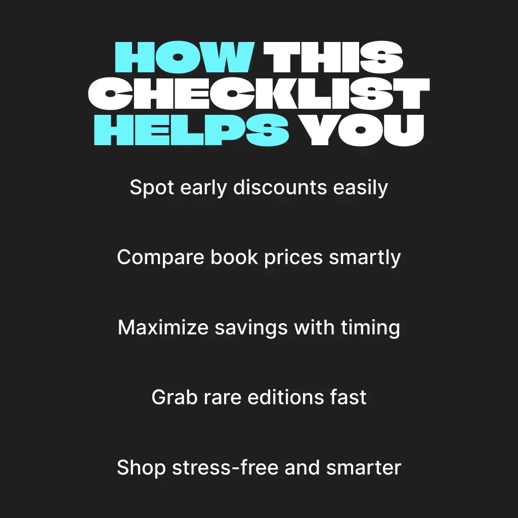 Bookworm’s Black Friday Bonanza: When to Buy Books Without Breaking the Bank | Printable Book Shopping Checklist | Digital Download Guide for Smart Book Lovers