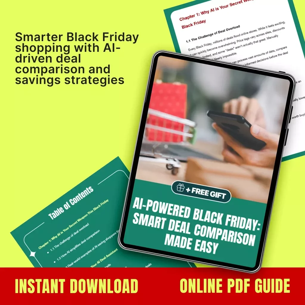 AI-Powered Black Friday: Smart Deal Comparison Made Easy | Ultimate Guide on How to Use AI for Deal Comparison, Save More & Shop Smarter