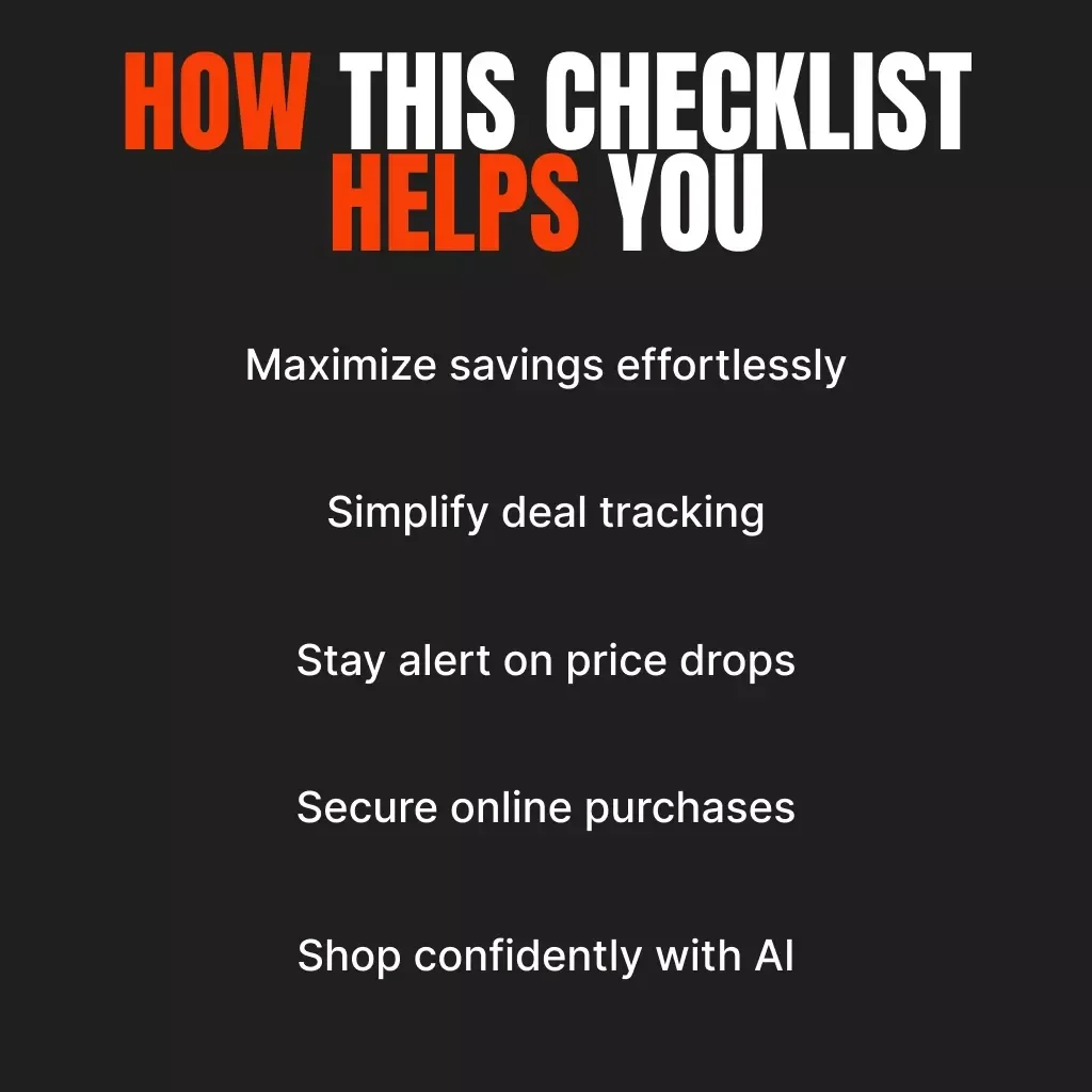 Black Friday Browser Price Tracker Checklist | Ultimate Digital Guide for Smart Shoppers | Learn how to use browser price trackers for Black Friday deals, discounts & savings