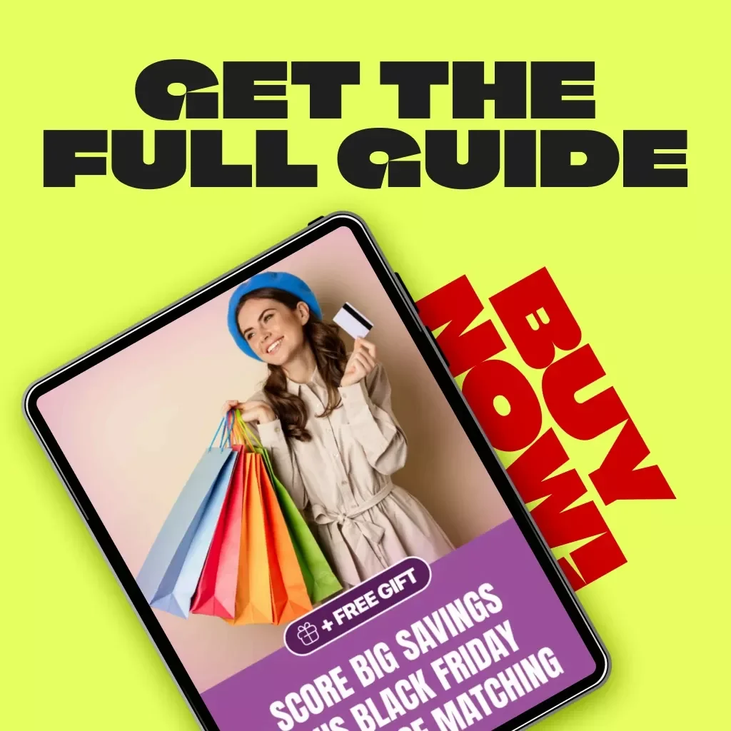Score Big Savings This Black Friday with Price Matching | Digital Guide for Smart Shoppers | Black Friday eBook, Budget-Saving Checklist, and Price Match Strategies for Maximum Discounts