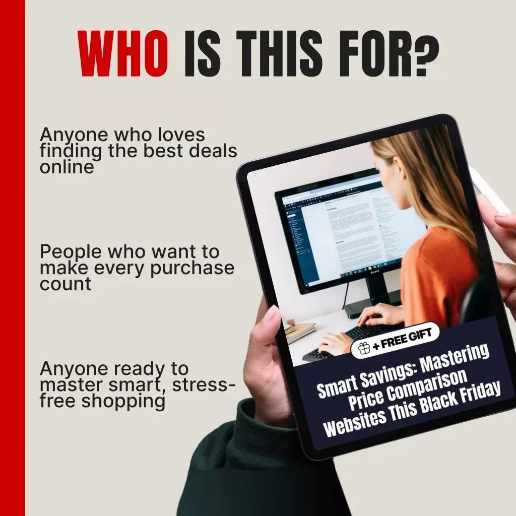 Smart Savings: Mastering Price Comparison Websites This Black Friday | Ultimate Digital Guide for Savvy Shoppers | Black Friday eBook, AI Shopping Strategies & Smart Savings Tips