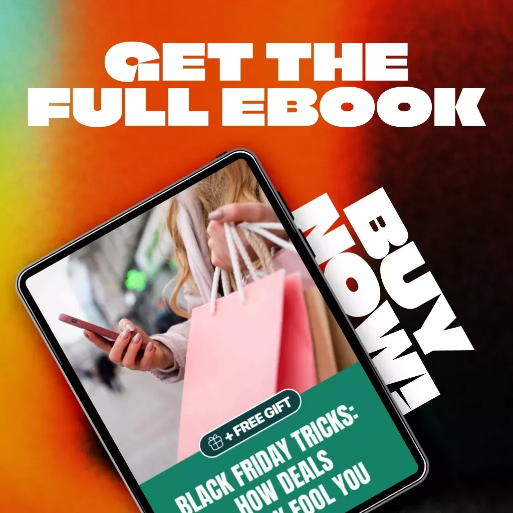 Black Friday Tricks: How Deals Really Fool You | Ebook on Why Black Friday Deals Fool People | Digital Download Guide for Smart Shoppers