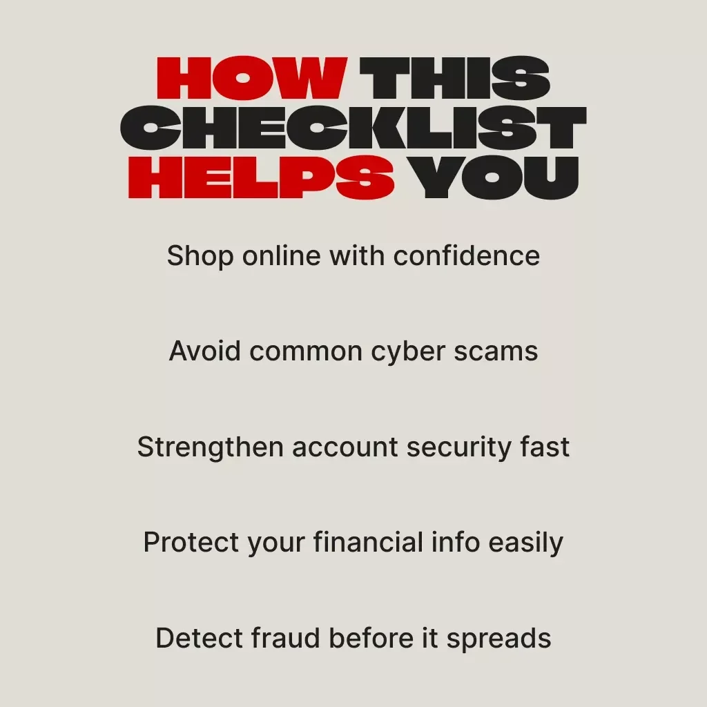 Black Friday Checklist: Protect Your Payment Info While Shopping | Secure Online Shopping Guide | Digital Download for Smart Shoppers