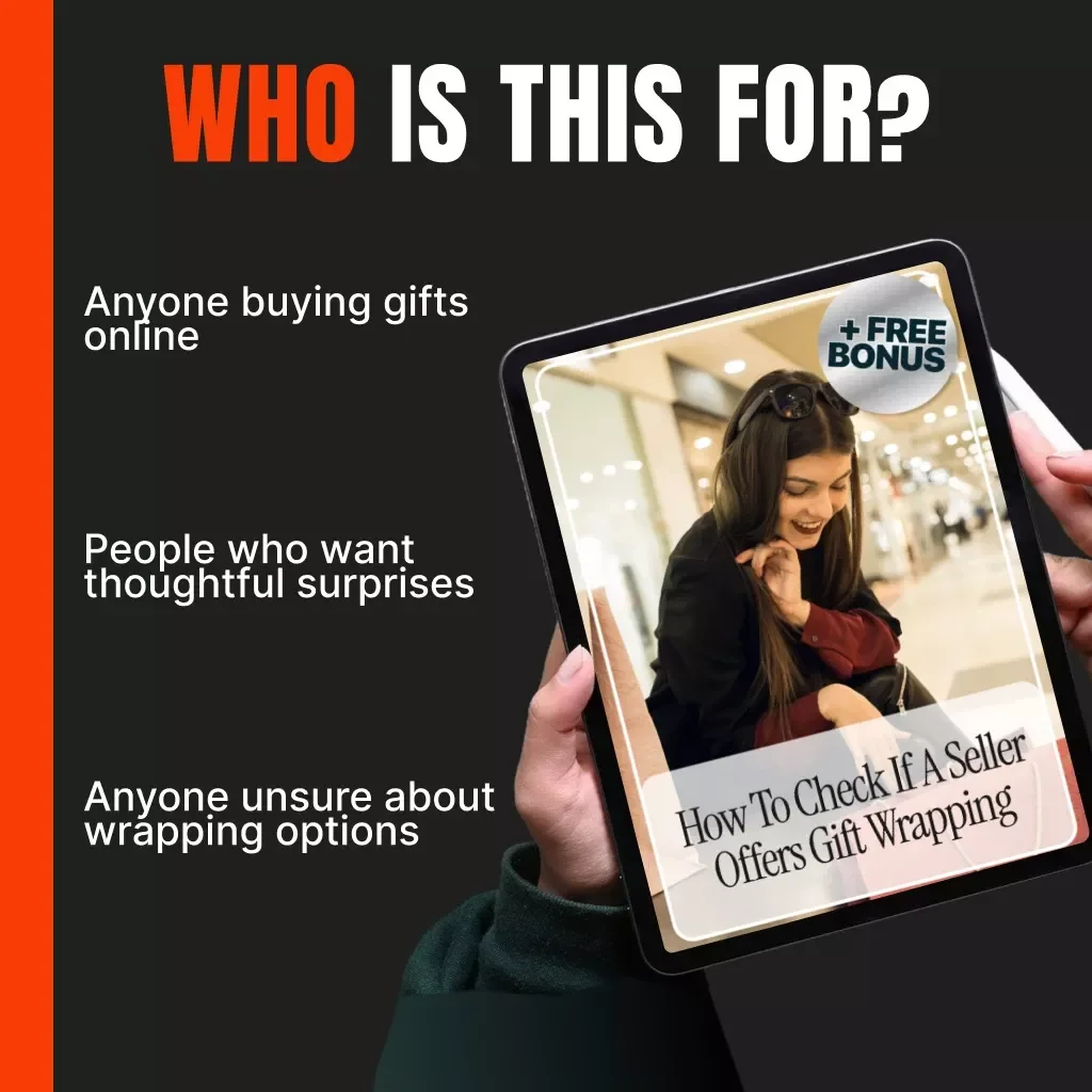How to Check If a Seller Offers Gift Wrapping | Digital Guide for Smart Shoppers | eBook on Verifying Gift Wrapping Options | Learn How to Check If a Seller Offers Gift Wrapping Using AI and Smart Techniques