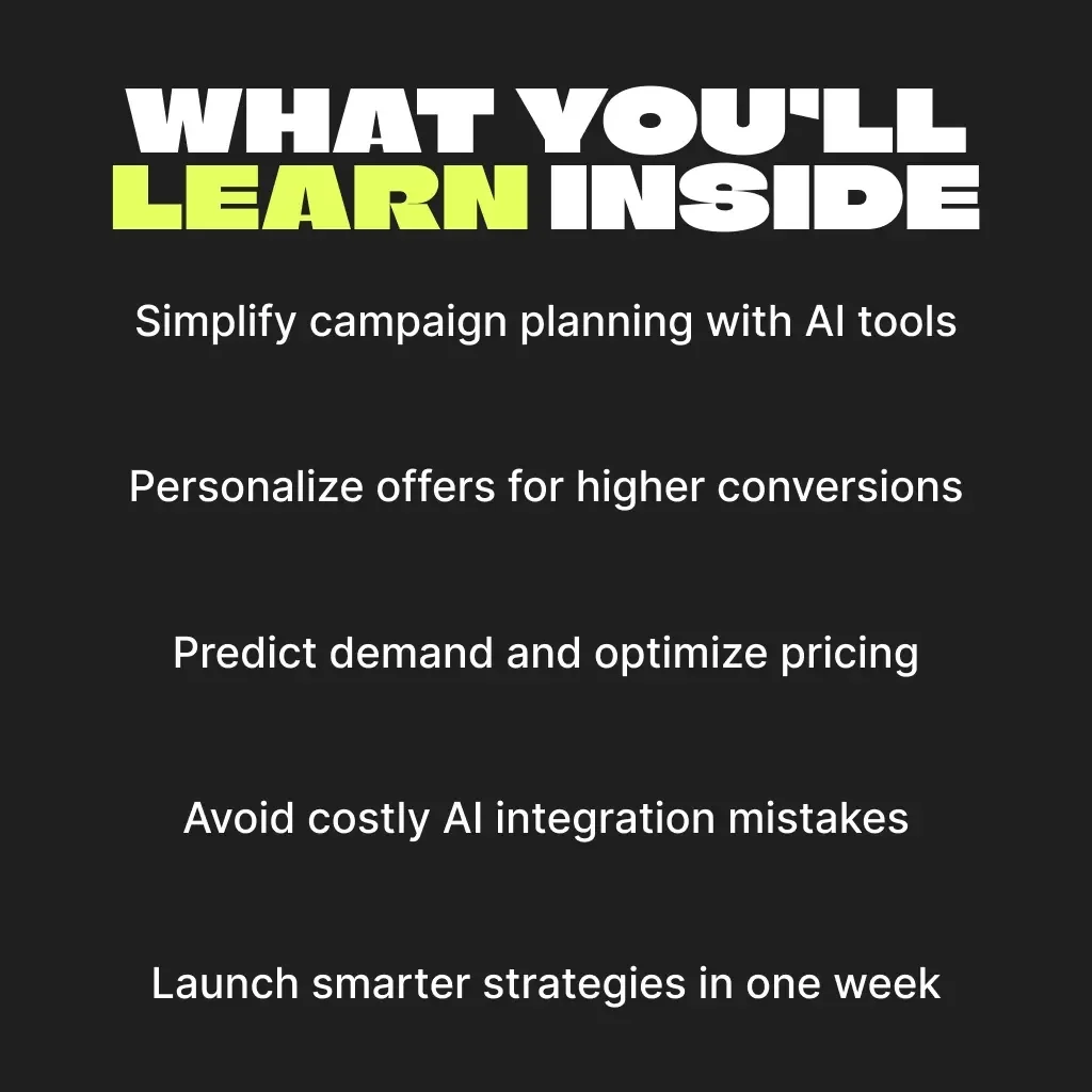 Smarter Sales: Using AI for Black Friday Success | Digital Guide for E-Commerce Owners | Learn the Best Ways to Integrate AI into Your Black Friday Strategy for More Sales