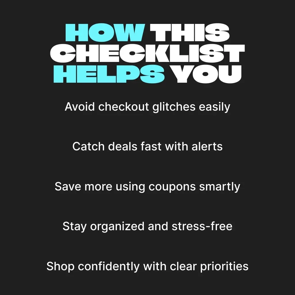 Swipe Smart This Black Friday – Ultimate Mobile Shopping Tips Checklist for Savvy Shoppers | Digital Download Guide for Effortless App-Based Savings