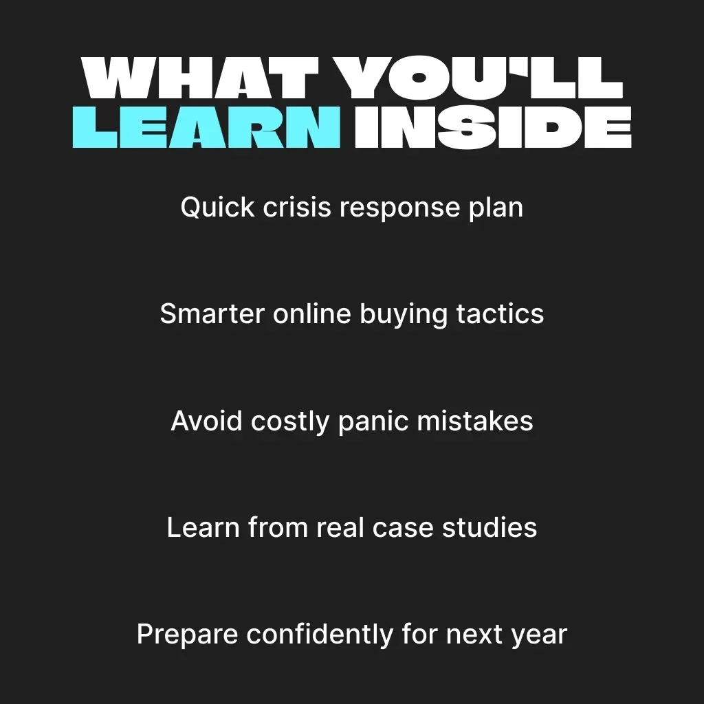 Staying Calm and Strategic During Black Friday Site Crashes | Digital Guide for Smart Shoppers | What to Do When a Site Crashes During Black Friday – Instant Download eBook