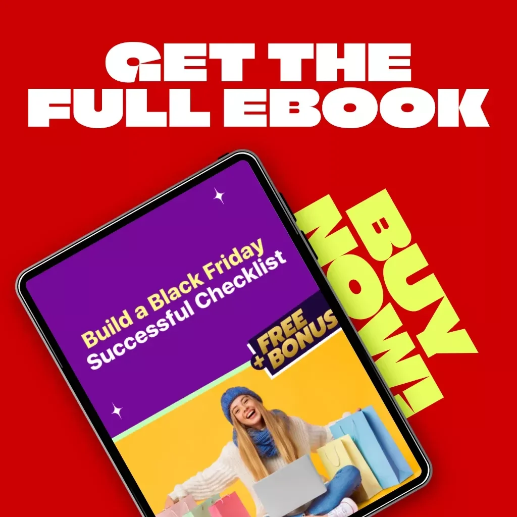 Build a Black Friday Successful Checklist | Ultimate eBook & Digital Download Guide for What to Include in a Black Friday Checklist | Holiday Shopping Strategy, AI Prompts & Savings Planner