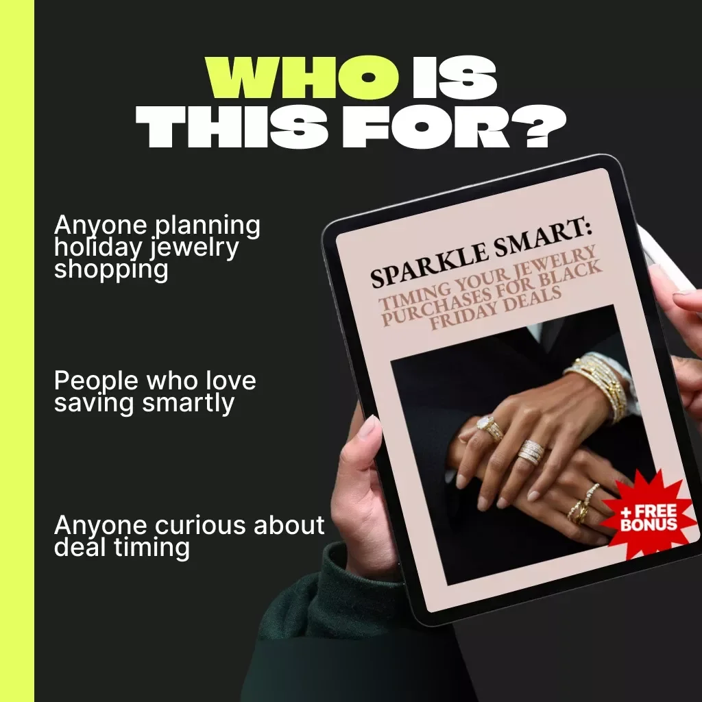 Sparkle Smart: Timing Your Jewelry Purchases for Black Friday Deals | Ultimate Guide to When to Buy Jewelry on Black Friday for the Best Discounts