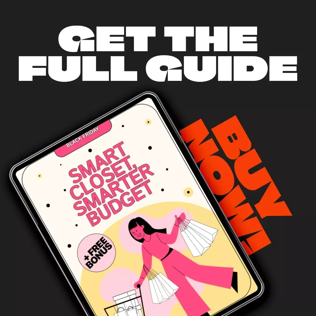 Smart Closet, Smarter Budget | Digital Download eBook for Fashion Budgeting, AI-Powered Shopping Guide, and Money-Saving Checklist for Smarter Spending