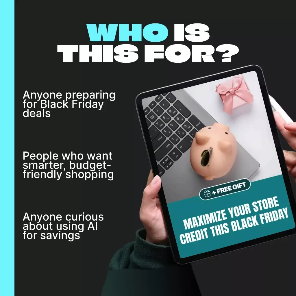 Maximize Your Store Credit This Black Friday | How to Use Store Credit Wisely on Black Friday | Budget Shopping eBook, Digital Guide, Smart Spending Tips