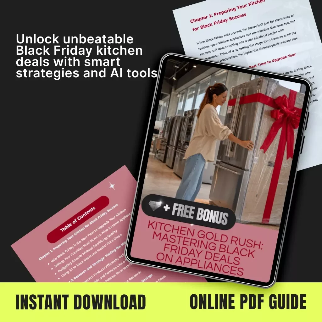 Kitchen Gold Rush: Mastering Black Friday Deals on Appliances | Ultimate Digital Guide to How to Get the Best Deals on Kitchen Appliances During Black Friday | Smart Shopping Strategies, AI Tools & Savings Tips
