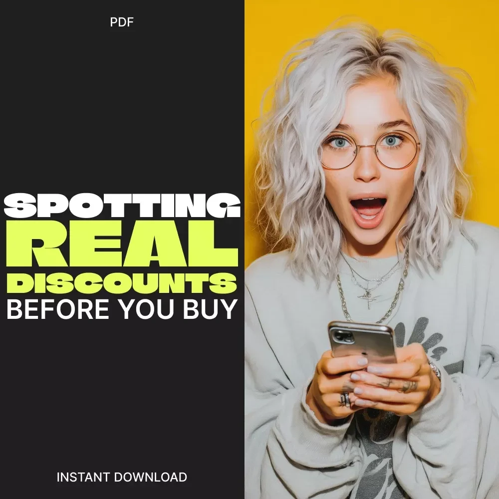Black Friday Truths: Spotting Real Discounts Before You Buy | Digital Guide on How to Tell If a Black Friday Discount Is Real | Smart Shopper eBook & Price-Checking Tips