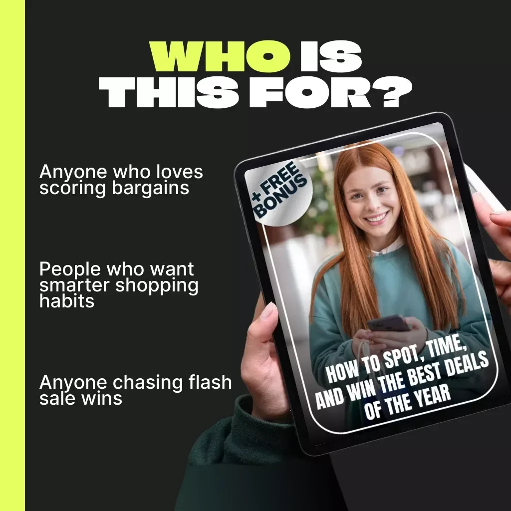 How to Spot, Time, and Win the Best Deals of the Year | Flash Sale Strategy eBook | Digital Download Guide on What Kinds of Flash Sales to Expect, Seasonal Discounts & Smart Shopping Tips